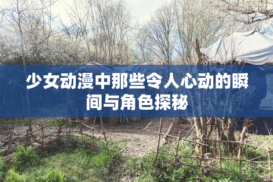 少女动漫中那些令人心动的瞬间与角色探秘