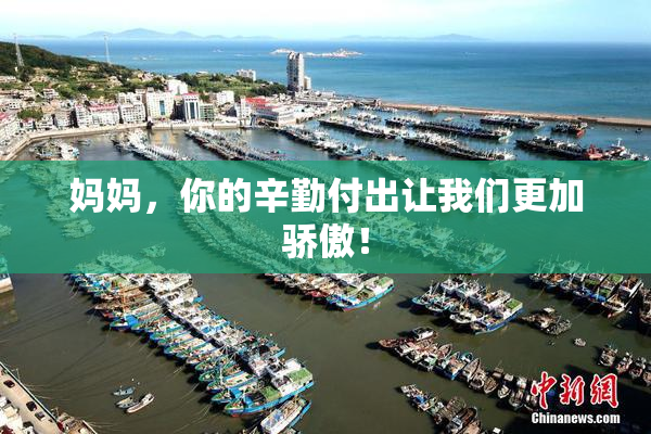 妈妈，你的辛勤付出让我们更加骄傲！