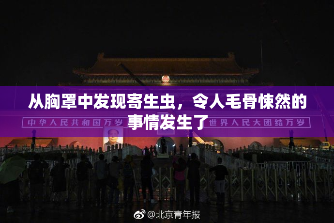 从胸罩中发现寄生虫，令人毛骨悚然的事情发生了