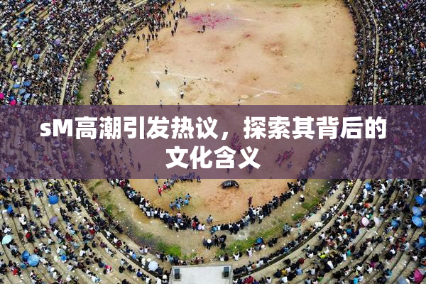 sM高潮引发热议，探索其背后的文化含义