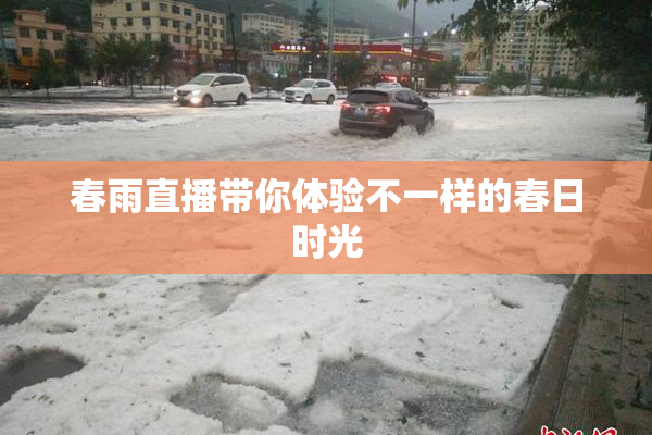 春雨直播带你体验不一样的春日时光