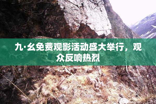 九·幺免费观影活动盛大举行，观众反响热烈