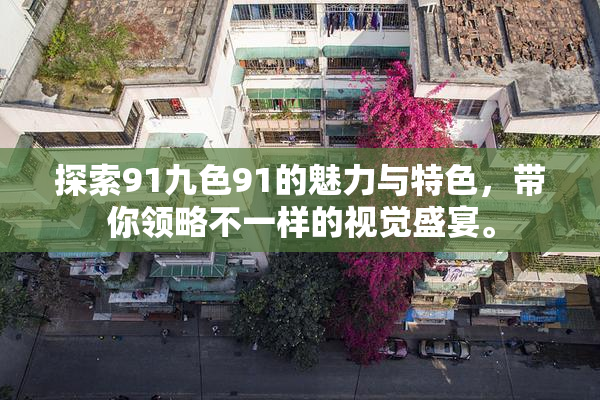 探索91九色91的魅力与特色，带你领略不一样的视觉盛宴。