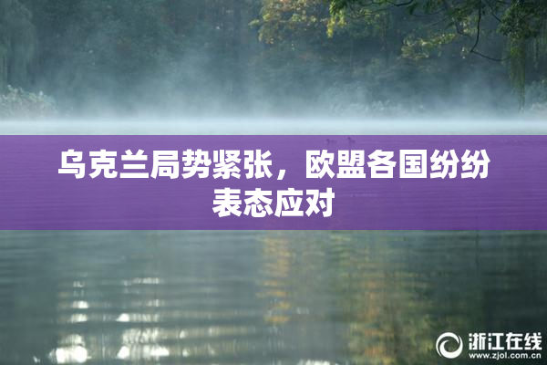 乌克兰局势紧张，欧盟各国纷纷表态应对