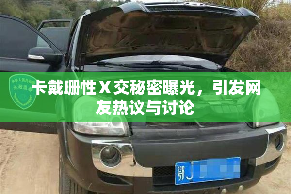 卡戴珊性Ⅹ交秘密曝光，引发网友热议与讨论