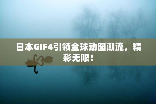 日本GIF4引领全球动图潮流，精彩无限！