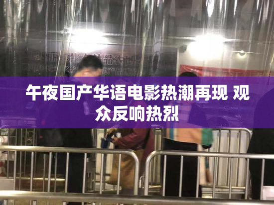 午夜国产华语电影热潮再现 观众反响热烈