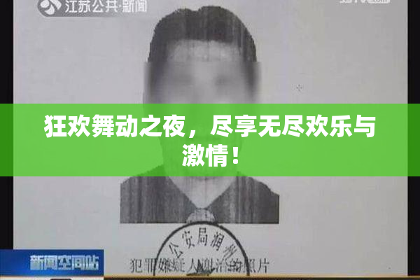 狂欢舞动之夜，尽享无尽欢乐与激情！