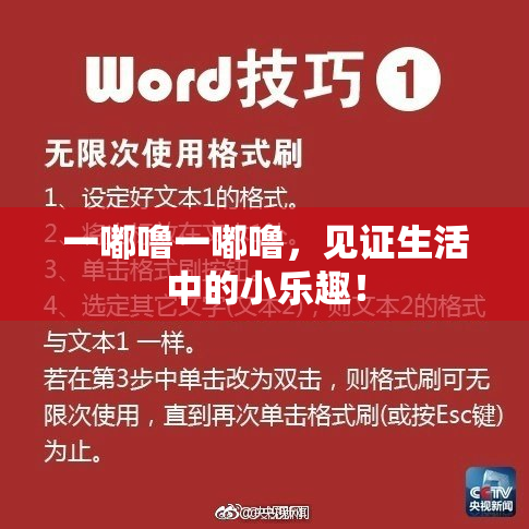 一嘟噜一嘟噜，见证生活中的小乐趣！