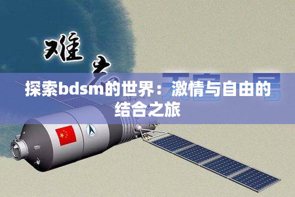 探索bdsm的世界：激情与自由的结合之旅