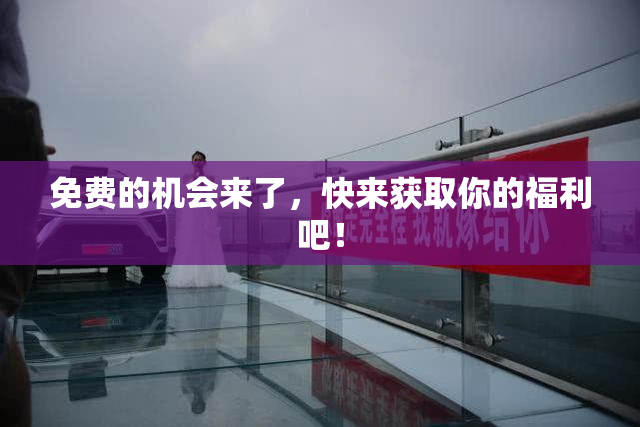 免费的机会来了，快来获取你的福利吧！