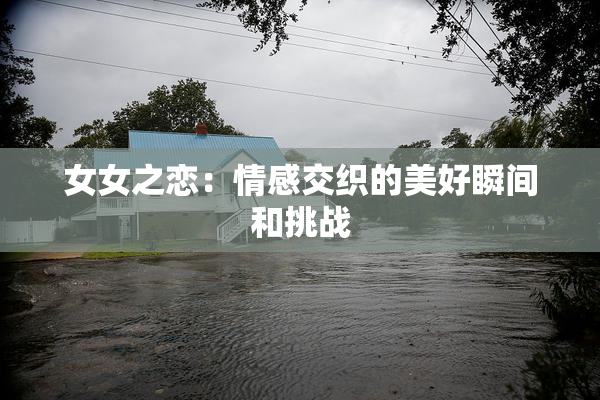女女之恋：情感交织的美好瞬间和挑战