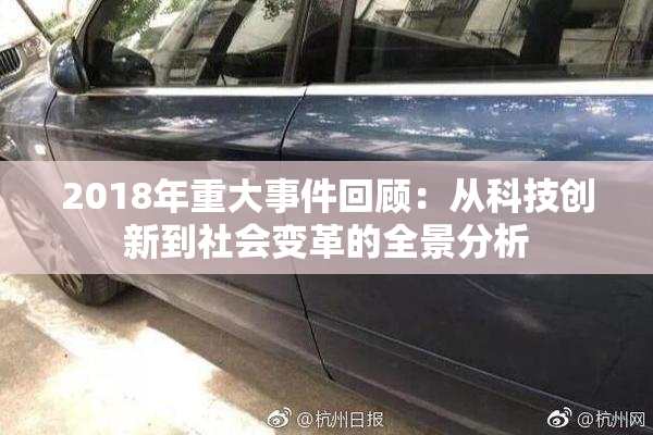 2018年重大事件回顾：从科技创新到社会变革的全景分析