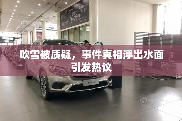 吹雪被质疑，事件真相浮出水面引发热议