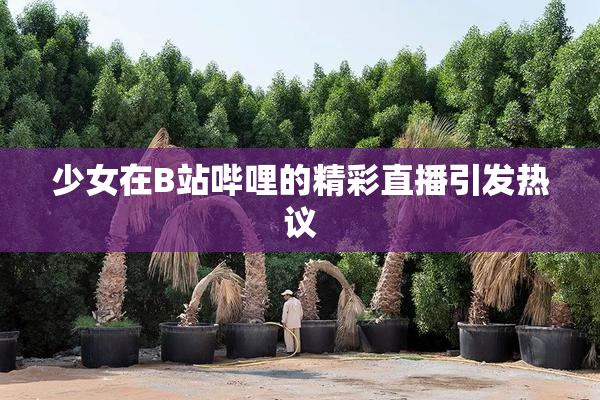 少女在B站哔哩的精彩直播引发热议