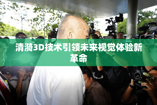 清漪3D技术引领未来视觉体验新革命