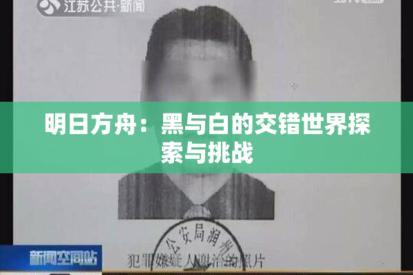 明日方舟：黑与白的交错世界探索与挑战