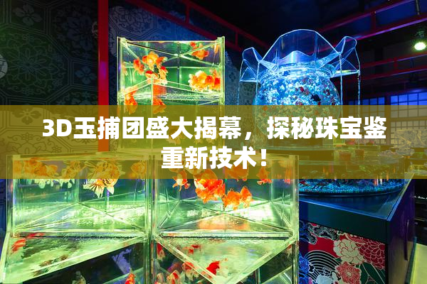 3D玉捕团盛大揭幕，探秘珠宝鉴重新技术！