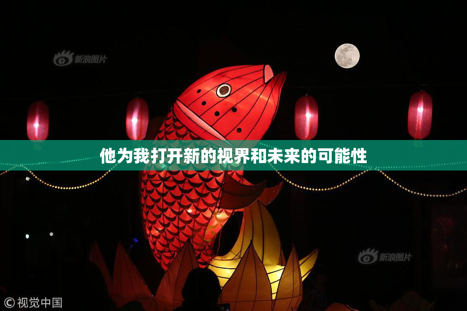 他为我打开新的视界和未来的可能性