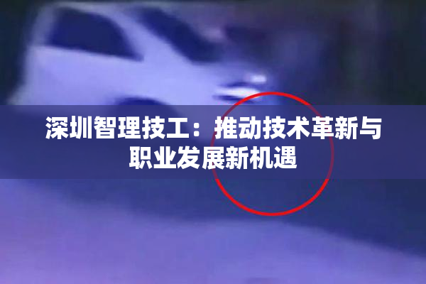 深圳智理技工：推动技术革新与职业发展新机遇