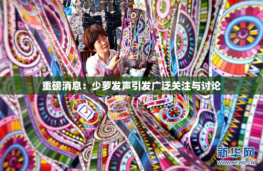 重磅消息：少萝发声引发广泛关注与讨论