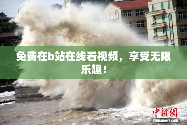 免费在b站在线看视频，享受无限乐趣！