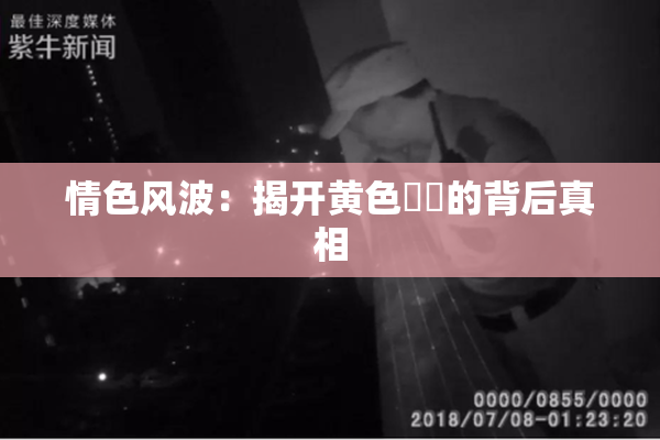 情色风波：揭开黄色亂倫的背后真相