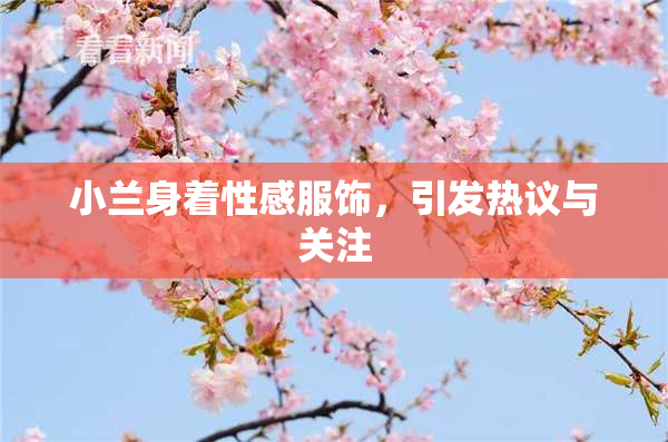 小兰身着性感服饰，引发热议与关注