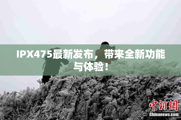 IPX475最新发布，带来全新功能与体验！