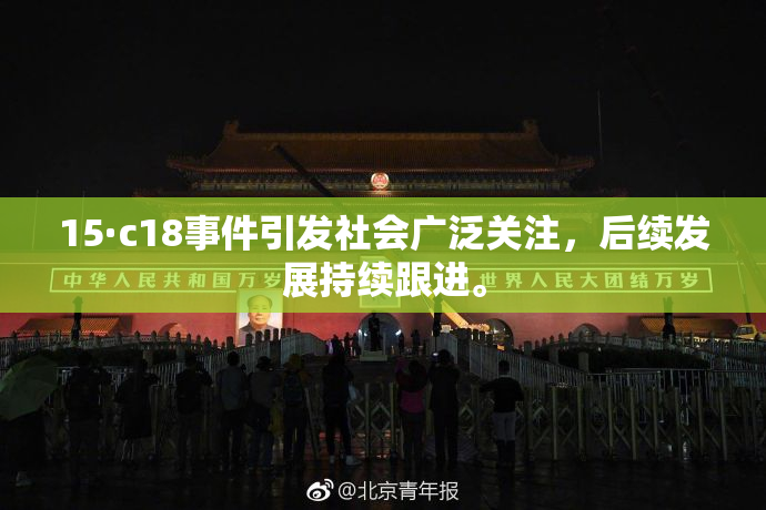 15·c18事件引发社会广泛关注，后续发展持续跟进。