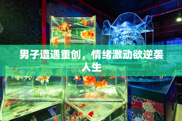 男子遭遇重创，情绪激动欲逆袭人生
