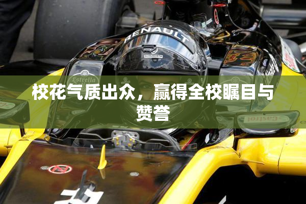 校花气质出众，赢得全校瞩目与赞誉