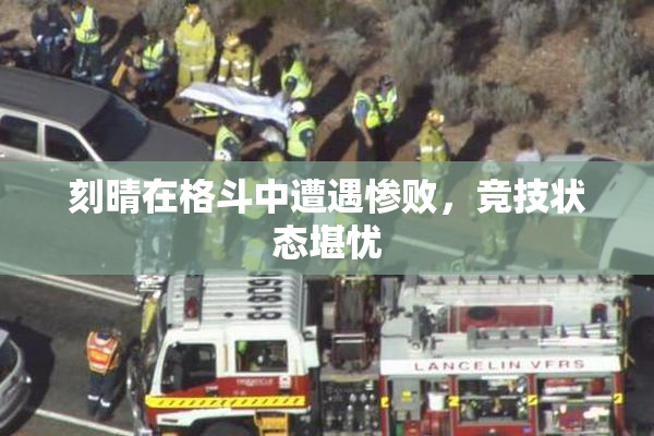 刻晴在格斗中遭遇惨败，竞技状态堪忧