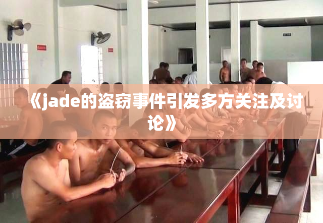 《jade的盗窃事件引发多方关注及讨论》