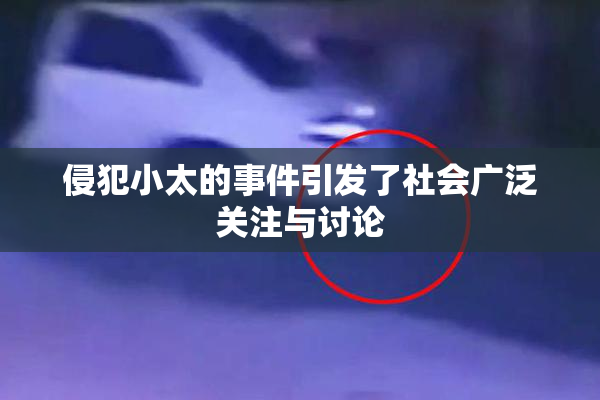 侵犯小太的事件引发了社会广泛关注与讨论