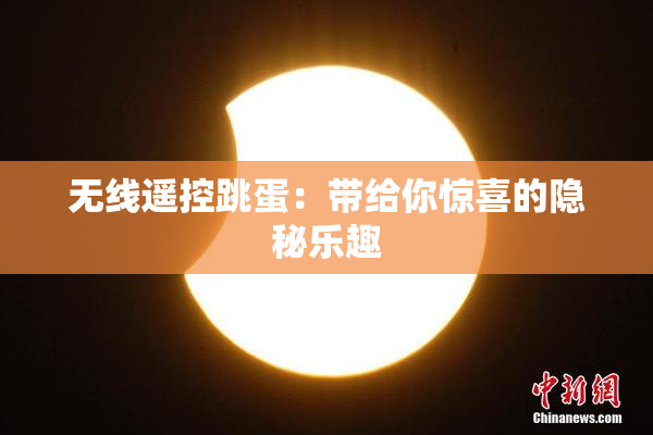 无线遥控跳蛋：带给你惊喜的隐秘乐趣