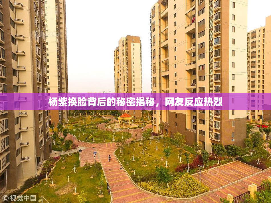 杨紫换脸背后的秘密揭秘，网友反应热烈