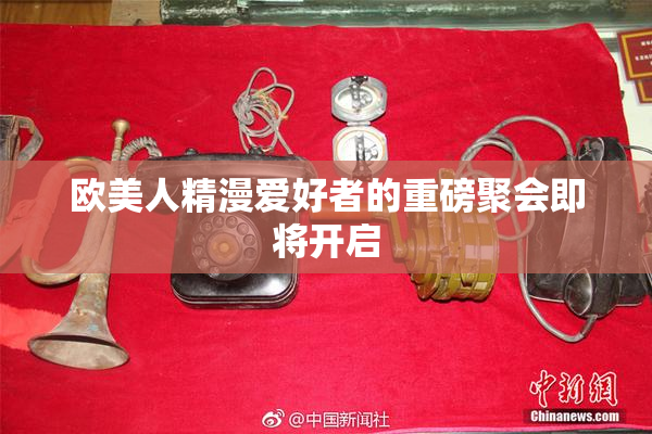 欧美人精漫爱好者的重磅聚会即将开启