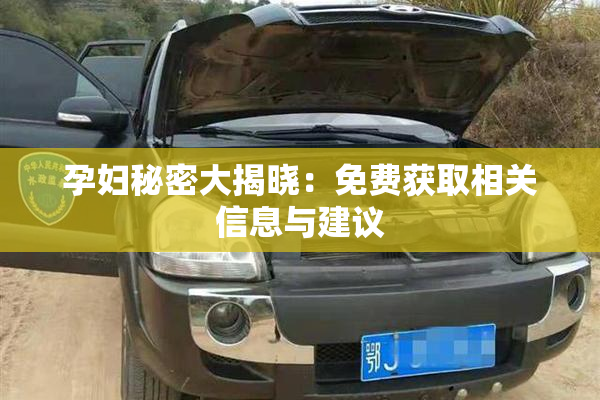孕妇秘密大揭晓：免费获取相关信息与建议