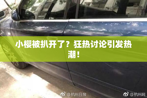 小樱被扒开了？狂热讨论引发热潮！