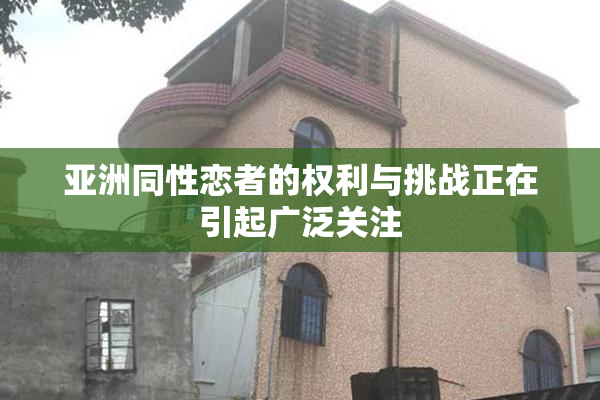 亚洲同性恋者的权利与挑战正在引起广泛关注