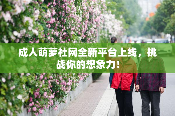 成人萌萝社网全新平台上线，挑战你的想象力！