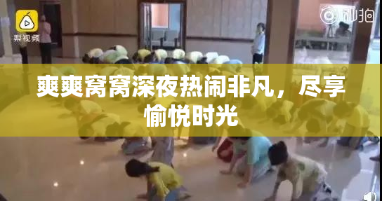 爽爽窝窝深夜热闹非凡，尽享愉悦时光