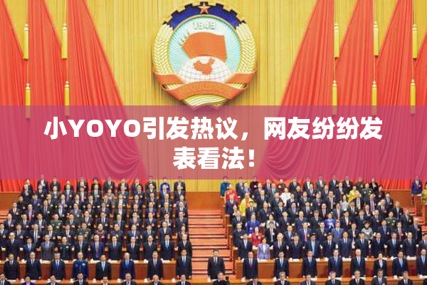 小YOYO引发热议，网友纷纷发表看法！