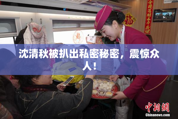 沈清秋被扒出私密秘密，震惊众人！