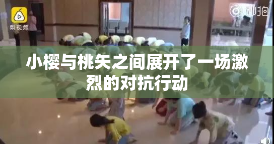 小樱与桃矢之间展开了一场激烈的对抗行动