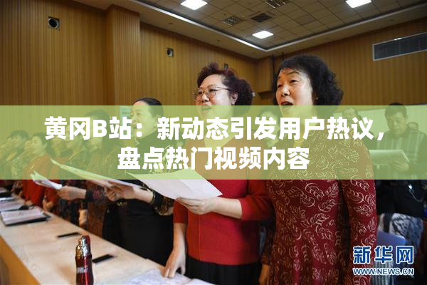 黄冈B站：新动态引发用户热议，盘点热门视频内容