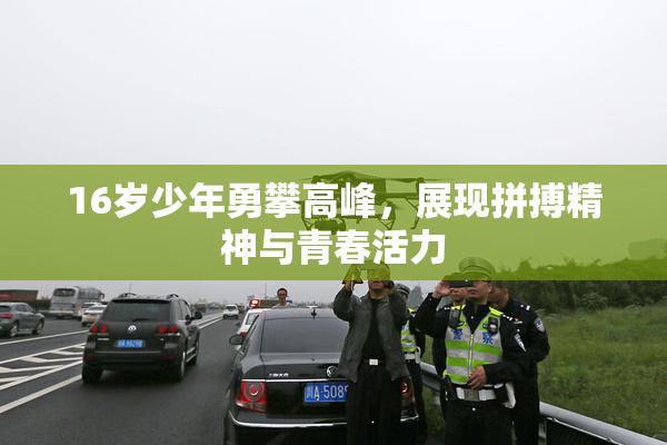 16岁少年勇攀高峰，展现拼搏精神与青春活力