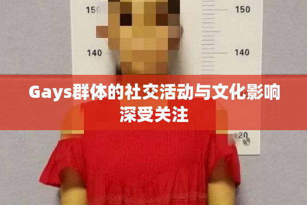 Gays群体的社交活动与文化影响深受关注