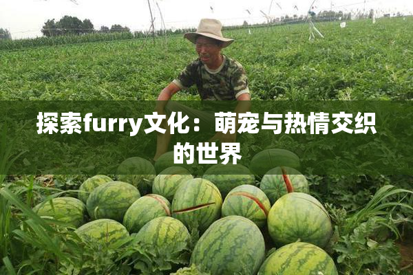 探索furry文化：萌宠与热情交织的世界